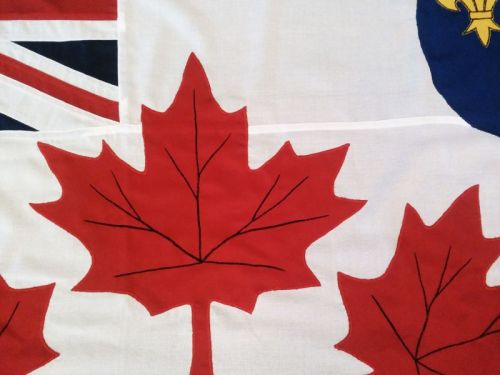 2yd 72x36in 183x91cm Canada Battle flag (woven MoD fabric)