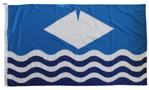 166x100cm Isle of Wight flag (woven MoD fabric)