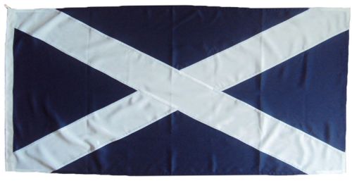 0.75yd 27x13.5in 68x34cm Scottish Saltire