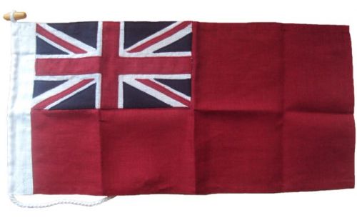 0.5yd 18x9in 45x23cm Red Ensign