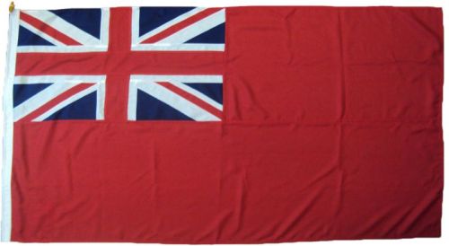 4yd 144x72in 366x183cm Red Ensign (woven MoD fabric)