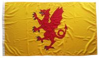 Somerset flag embroidered woven MoD fabric