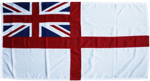 2yd 72x36in 183x91cm White Ensign (woven MoD fabric)