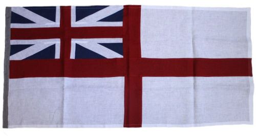 2yd 72x36in 183x91cm White Ensign 1801 (Linen cloth)
