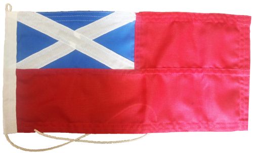 1/2yd 46x23cm Scotland ensign (woven MoD fabric)