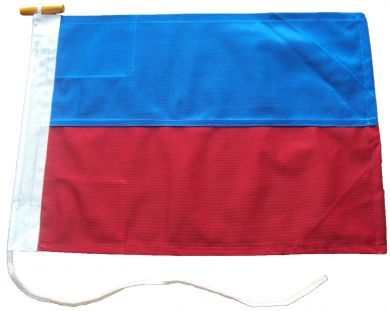 36x30in 91x76cm Echo E signal flag French Navy Size