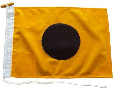36x30in 91x76cm India I signal flag French Navy Size