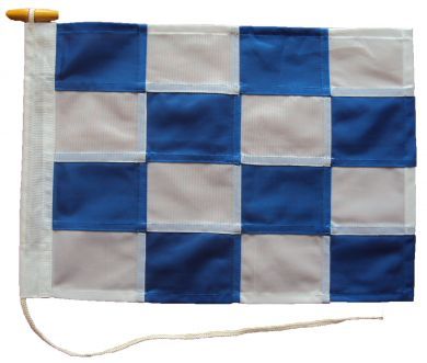 36x30in 91x76cm November N signal flag French Navy Size