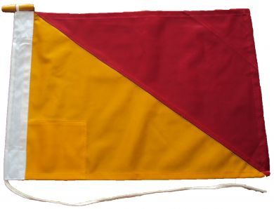 48x72in 122x183cm Oscar O signal flag US Navy Size 14